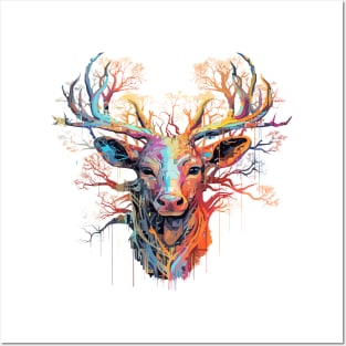 Stag Deer Animal World Wildlife Beauty Adventure Posters and Art